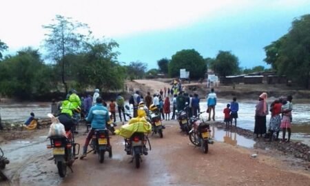 Torrential Rain Triggers Bridge Collapse and Road Chaos in Karamoja Region