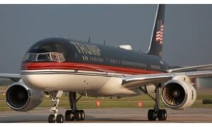 trump's private jet