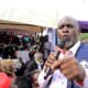 Dr Abed Bwanika let his feelings known in Lwengo on Saturday