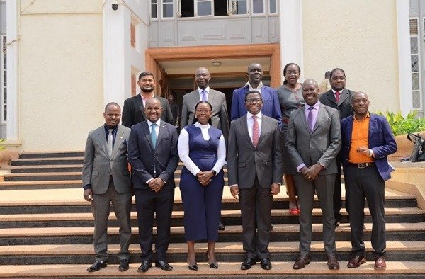 Executive members of the Uganda Alcohol Industry Association